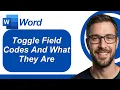 How To Toggle Field Codes And What They Are Microsoft Word Course Excerpt 2026 Guide