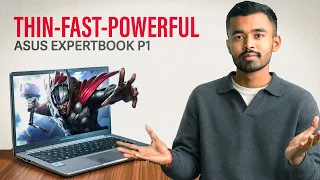 asus expertbook p1 review i5 14th gen best laptop for coding office u0026 students 