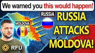 BREAKING NEWS: Russia is cutting off Moldova's border in a massive attack!