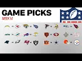 Week 14 Game Picks