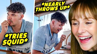 Freya Reacts to SIDEMEN $100,000 vs $100 CRUISE HOLIDAY