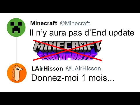 Video Thumbnail: J'ai Codé la mise à jour de l'End avant Minecraft...