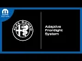 Adaptive Frontlight System How To 2026 Alfa Romeo