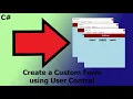Simple Form derived from UserControl