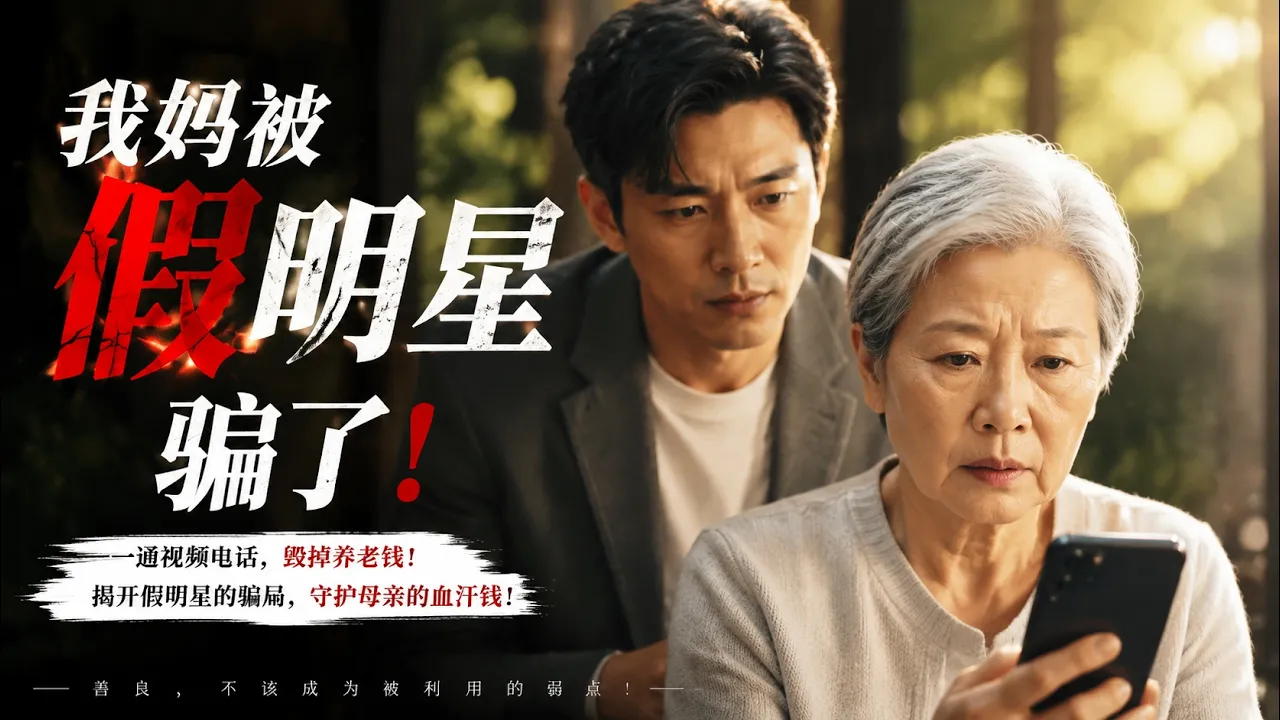 我妈被假明星骗了
