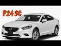 Mazda 6 DPF inspection required P243C