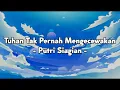 Download Lagu Putri Siagian - TUHAN TAK PERNAH MENGECEWAKAN (lirik lagu rohani)