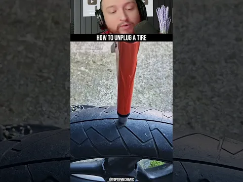 HOW TO UNPLUG A TIRE 🤯