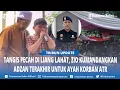 Lagu Tangis Pilu Anak Deden Maulana Korban Pesawat ATR 42 500, Kumandangkan Adzan di Pemakaman Ayah
