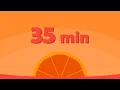 35 Minute Timer Basic Orange