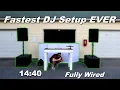 Lagu FASTEST Mobile DJ Setup EVER! (Fully Wired)