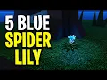 all blue spider lily lineage piece roblox