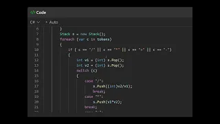 Leetcode 150 Top Interview 150 Reverse Polish Notation c Using Stack with Explanation