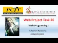 Java institute Web Programing 1 eShop Project Task 20