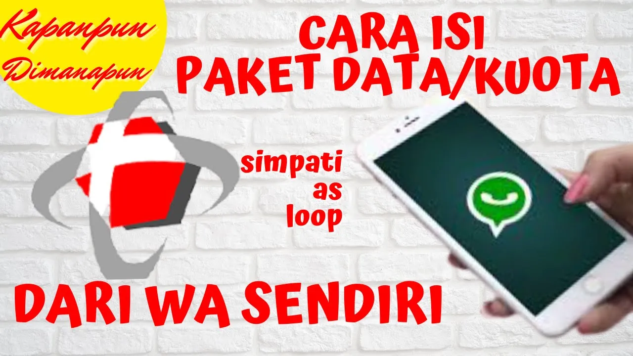 Cara isi Ulang Voucher Internet Telkomsel Fisik