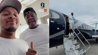 Jadakiss Pulls Up On Bow Wow For A Cookout At His House In Atlanta! 🛩