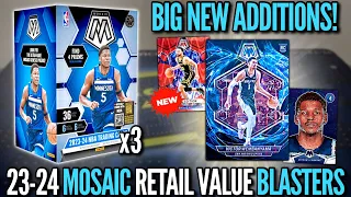 MOSAIC RETAIL IS FINALLY HERE 2023-24 Panini Mosaic Basketball Retail Value Blaster Box Review