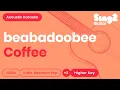 Download Lagu beabadoobee - Coffee (Higher Key) Karaoke Acoustic