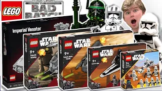 The ULTIMATE LEGO Star Wars Bad Batch Season 2 Sets EP 1-3