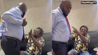 Mwijaku ampiga Dotto Magari ngumi baada ya kumwambia anadaiwa na Boss wake alikopa Gari
