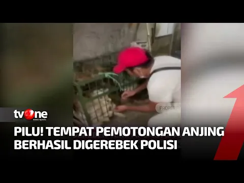 Tempat Jagal Anjing di Blitar Digerebek Pihak Kepolisian