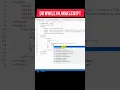 8 javascript do while loop in javascript