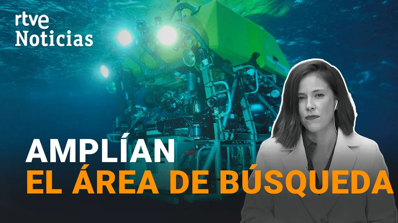 TITANIC: Se INCORPORA el robot VÍCTOR 6000 al RESCATE del TITAN a 15 HORAS de OXÍGENO | RTVE
