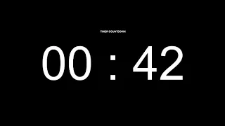42 Seconds Countdown Timer