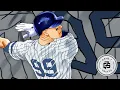 Aaron Judge v1 New York Yankees Baseball Poster Print Illustration Drawing