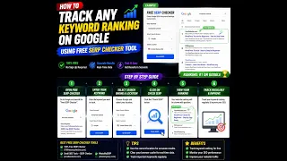 How to track any keyword ranking on google using free serp checker tool