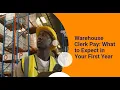 Warehouse Clerk Pay What to Expect in Your First Year