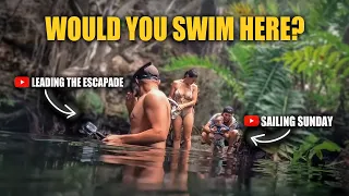 Epic Cave & Sinkhole Adventure with YouTube Sailing friends! VLOG 293