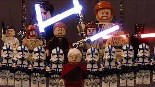 Lego Star Wars Episode Ⅲ Anakin Skywalker vs. Obi-Wan Kenobi. 