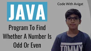 Program To Find Whether A Number Is Odd Or Even Java Tutorial