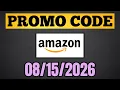 PROMO CODE Amazon Coupon Code August 2026 - Amazon Discount Code Promo Code
