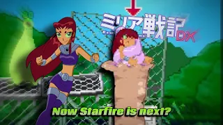 starfire meets struggle system with monsters echidna wars