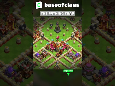 STOP Losing Trophies! BEST TH16 Anti Giant Arrow + Rocket Backpack Base