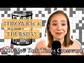 Ok so we simply cruuuuised this week Throwback Thursday April 27 2000 NYT Crossword