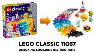 LEGO CLASSIC 11037 ideas Unboxing and Building instructions