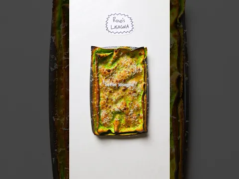 Recreating Rolo’s “2-Sheet Lasagna” #cooking #food