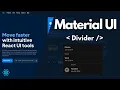 Divider - Learn Material UI Components in React