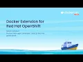 Docker Extension for Red Hat OpenShift