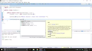 Java Review - Methods and Loops