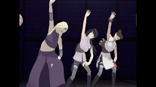 naruto boombahyah mmd blackpink kunoichi hinata ino tenten sakura