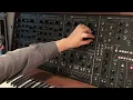 Lagu Korg PS-3300 reissue played by Toni Gutierrez in Pedro Gomis studio