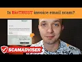 Biotrust invoice email is a scam Should you pay off 3 250 Same applies to Beyond Diet invoices