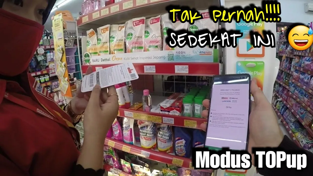 Borong Kartu Google Play 1,5 Juta + Giveaway #vlog di indomaret