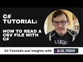 C Read CSV - Tutorial