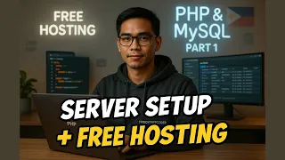PHP MySQL Tutorial Part 1 How to Set Up a Free Hosting Server Tagalog Guide