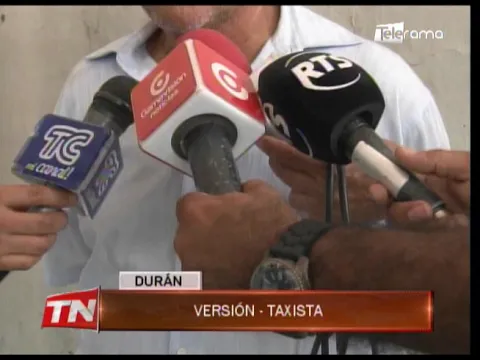 Tras persecución policial detienen a sujetos que habrían asaltado a taxista